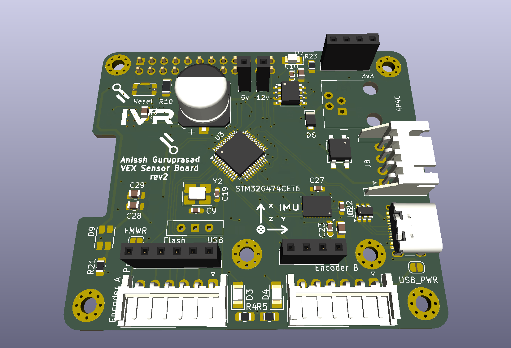 Learning PCB Render